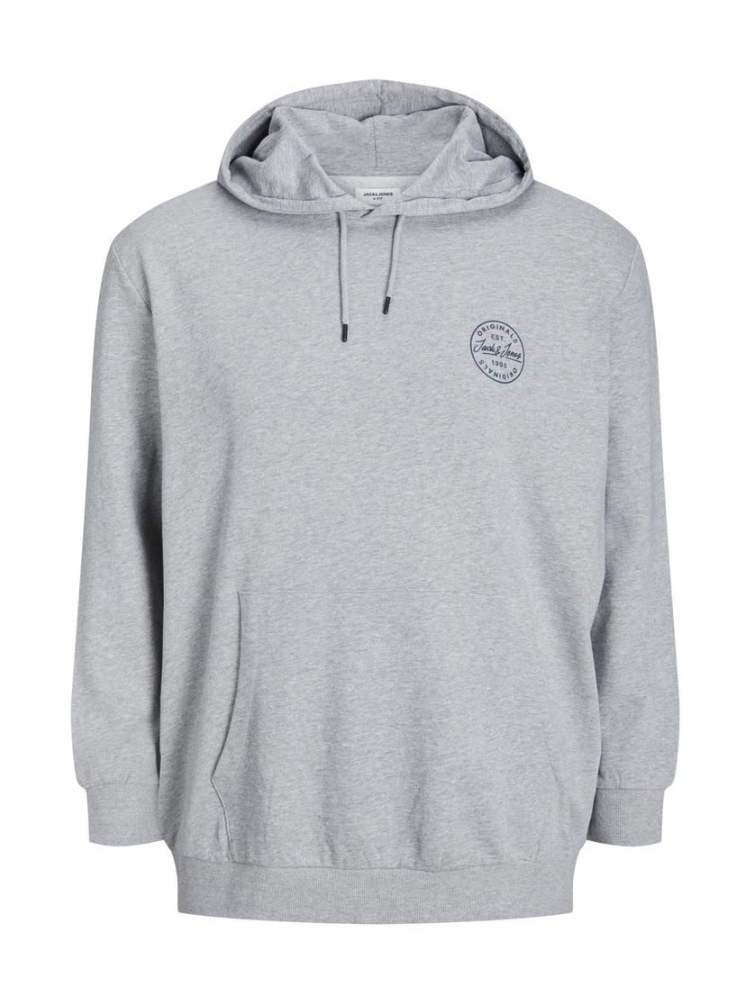 Grijze hoodie Jack & Jones Plus Size