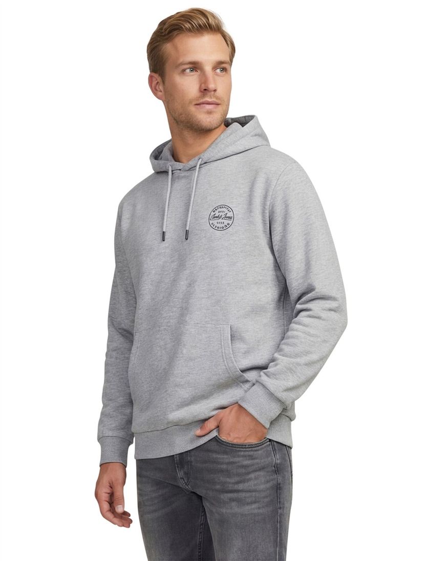 Grijze hoodie Jack & Jones Plus Size