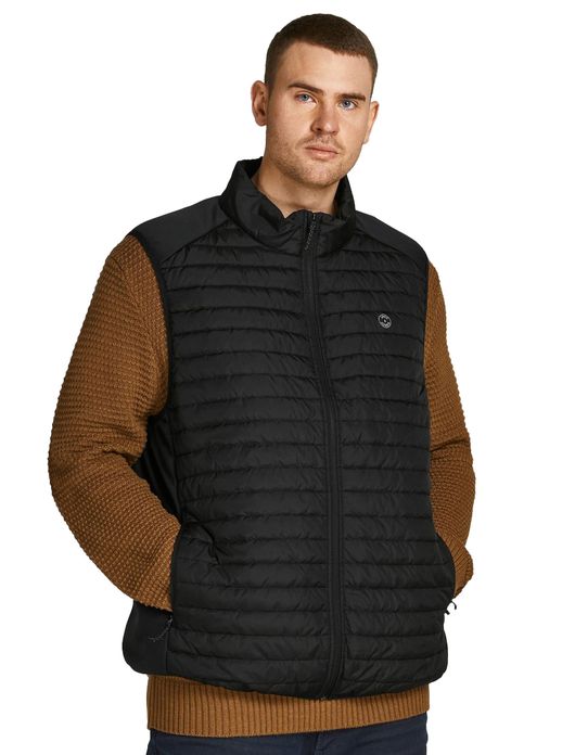 Jack & Jones Plus Size bodywarmer zwart