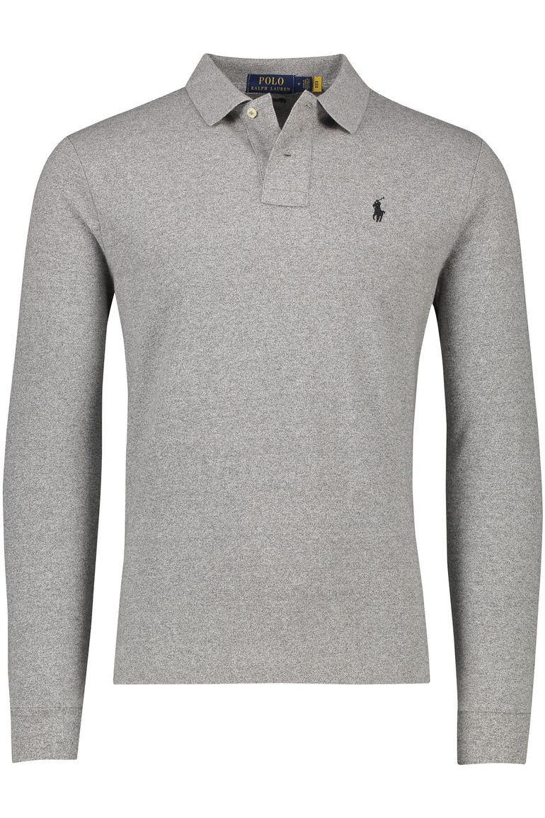 Polo Ralph Lauren trui effen grijs katoen normale fit