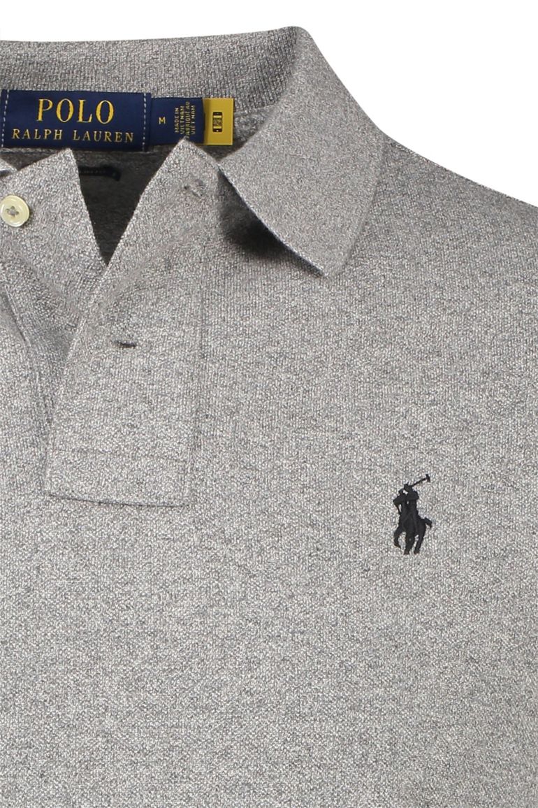 Polo Ralph Lauren trui effen grijs katoen normale fit