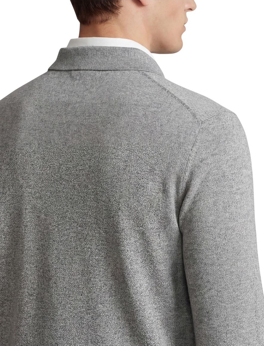 Polo Ralph Lauren trui effen grijs katoen normale fit