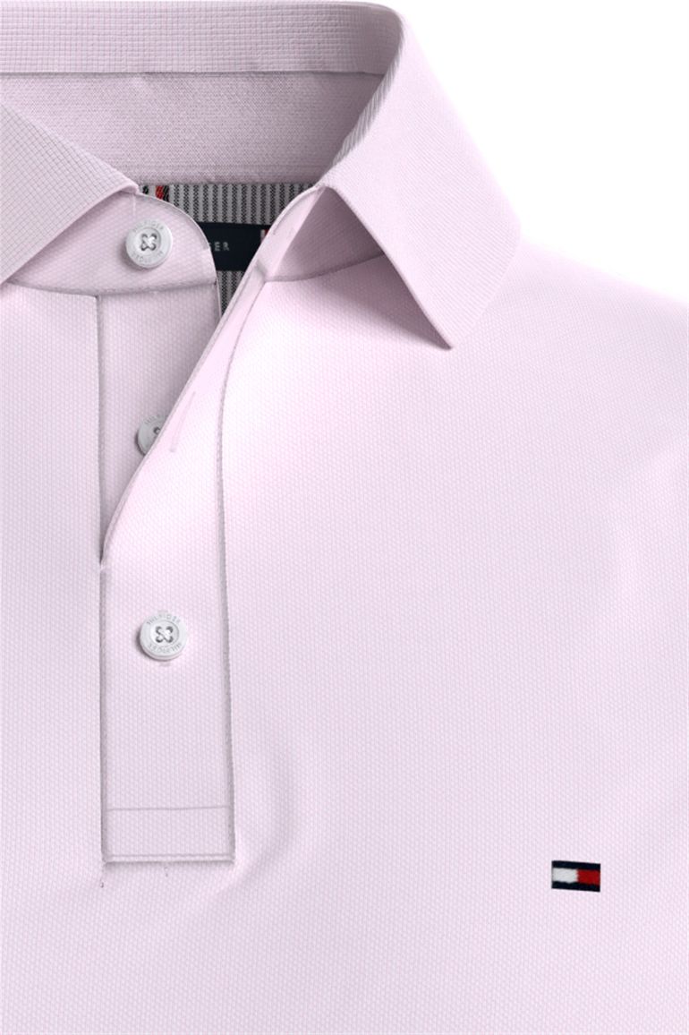 Polo Tommy Hilfiger Slim Fit lichtroze