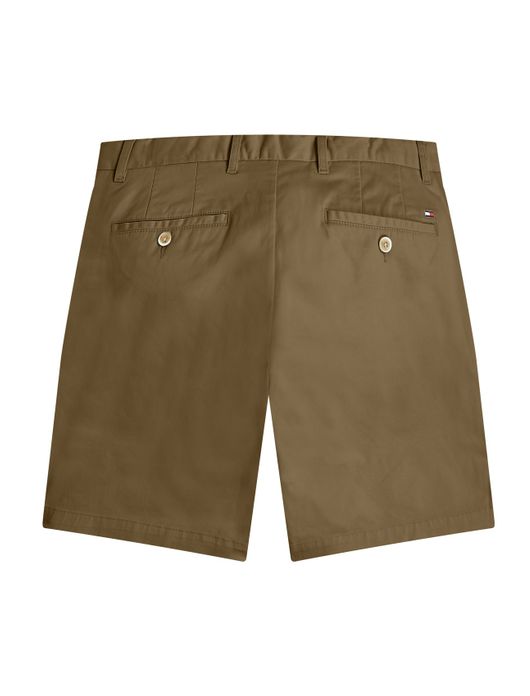 Big & Tall korte broek Tommy Hilfiger groen effen katoen