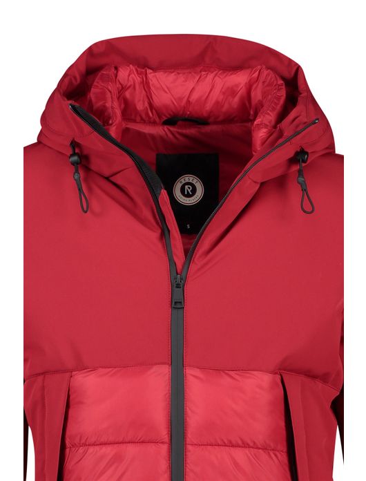 Jas Reset rood capuchon