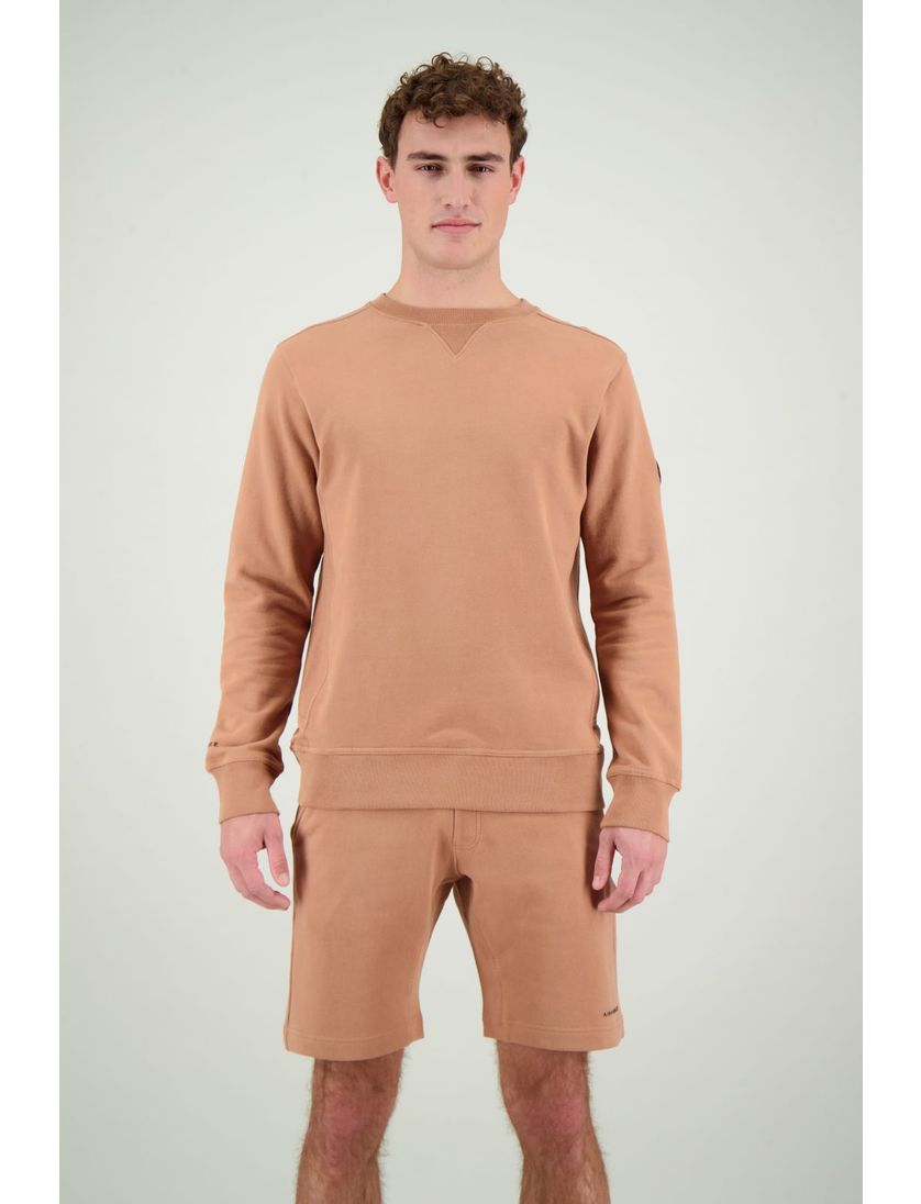 Airforce sweater bruin creme