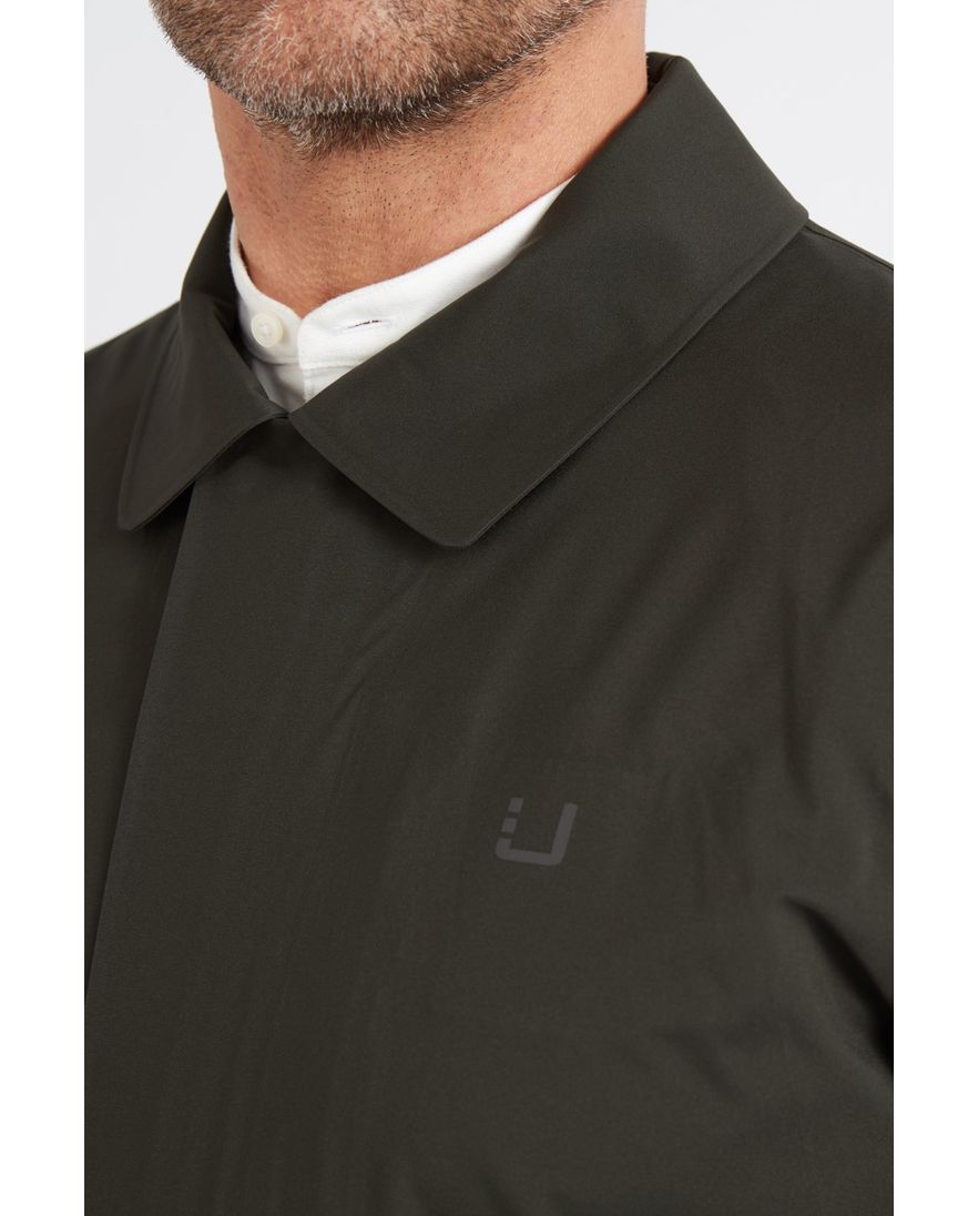 UBR zomerjas Sky Fall groen effen rits normale fit