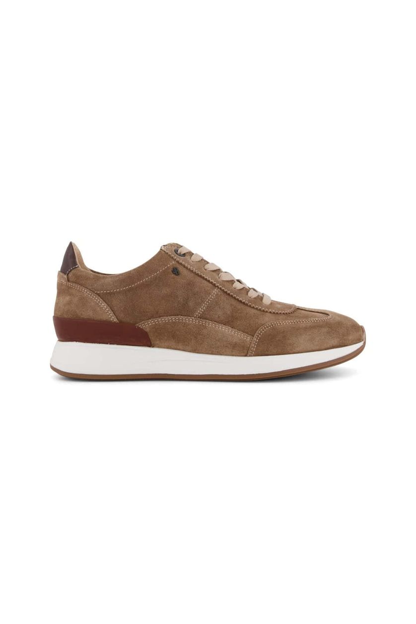 Floris van Bommel schoenen bruin suede