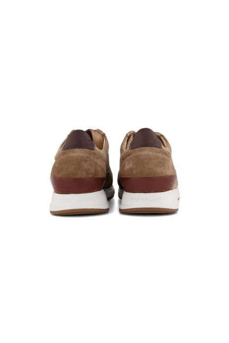 Floris van Bommel schoenen bruin suede