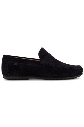 Floris van Bommel Floris van Bommel donkerblauwe bootschoenen