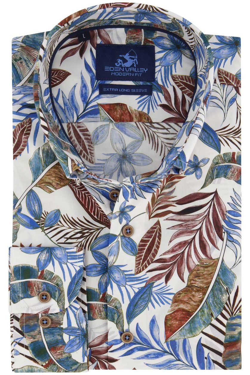 Eden Valley overhemd sleeve 7 bloemen