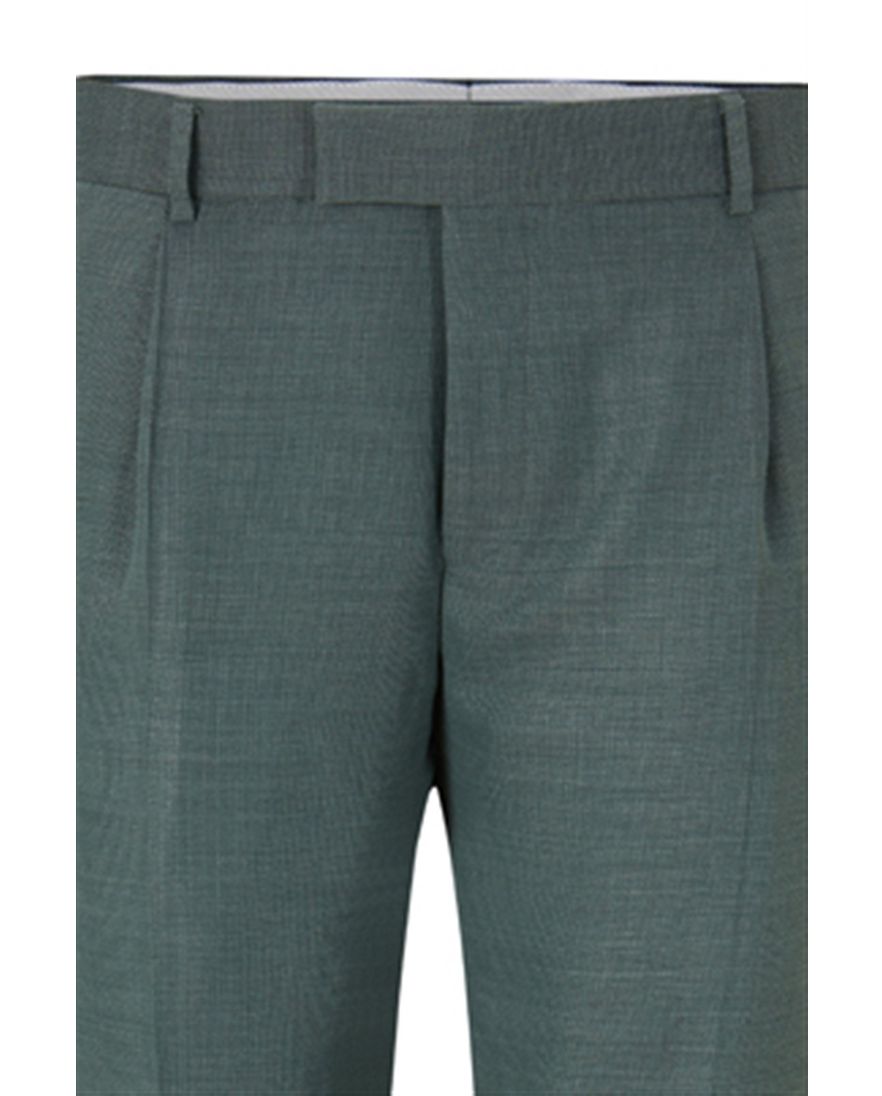 Groene pantalon Strellson gemeleerd