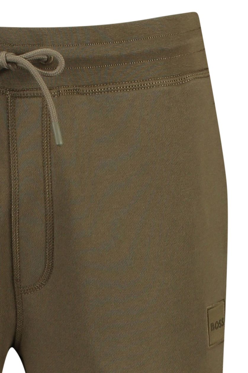 Hugo Boss Sestart joggingbroek groen steekzakken