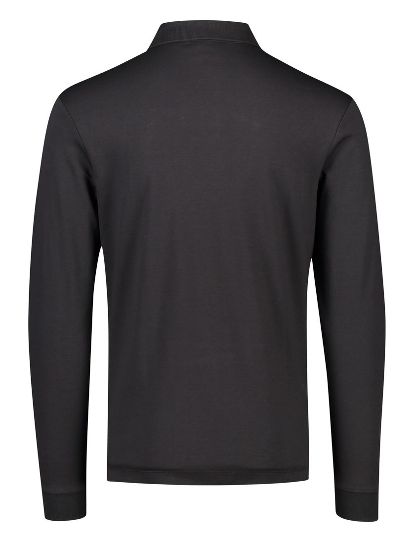 Regular fit BOSS Pado polo zwart katoen