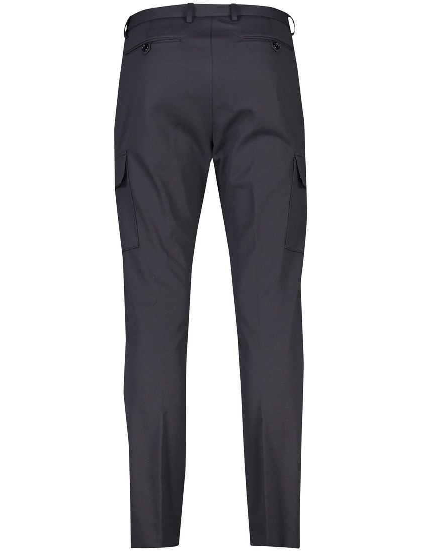 Cavallaro Pantalon cargo donkerblauw effen Fontana