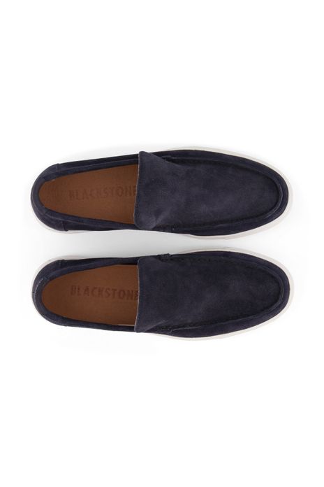 Blackstone navy bootschoenen