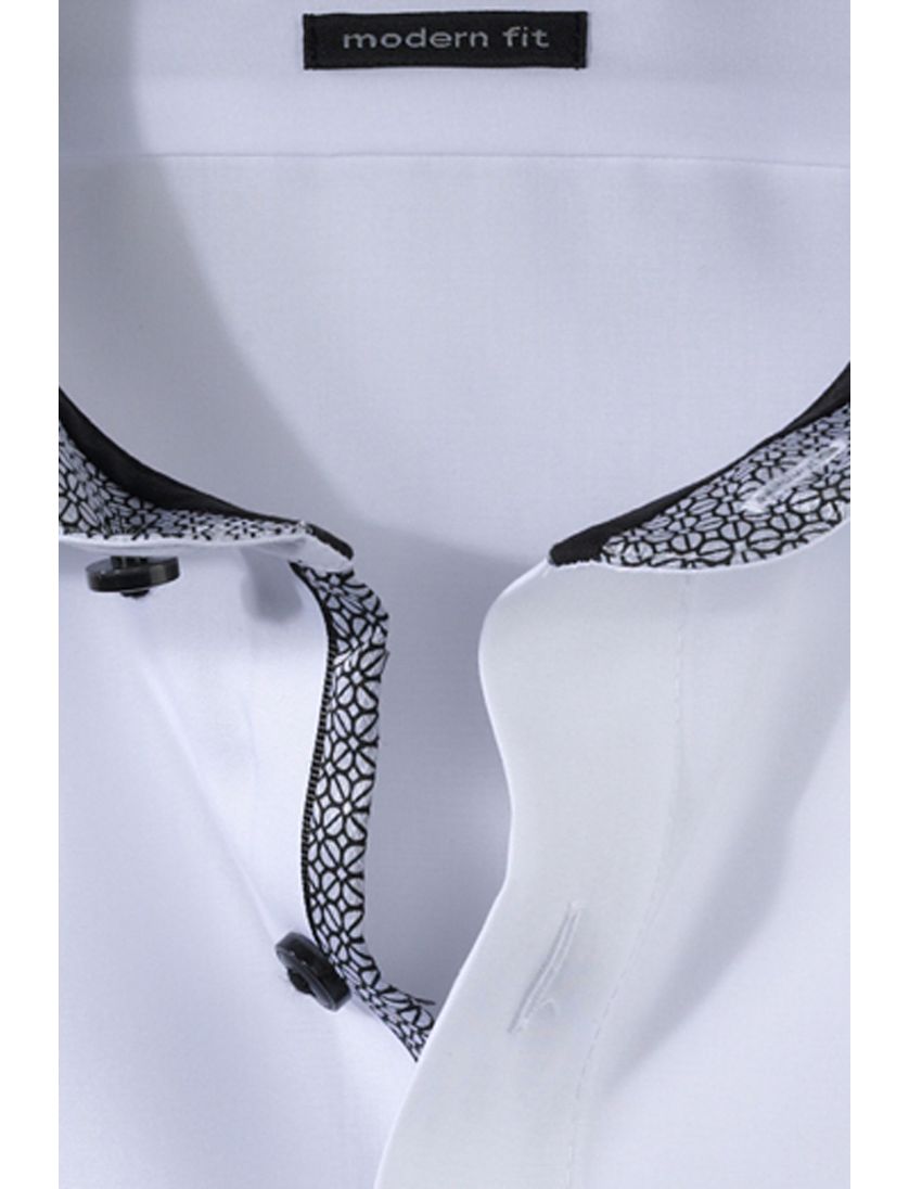 Olymp katoenen Luxor overhemd borstzak strijkvrij ml 7