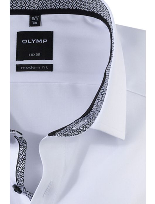OLYMP Luxor overhemd borstzak strijkvrij ml 7