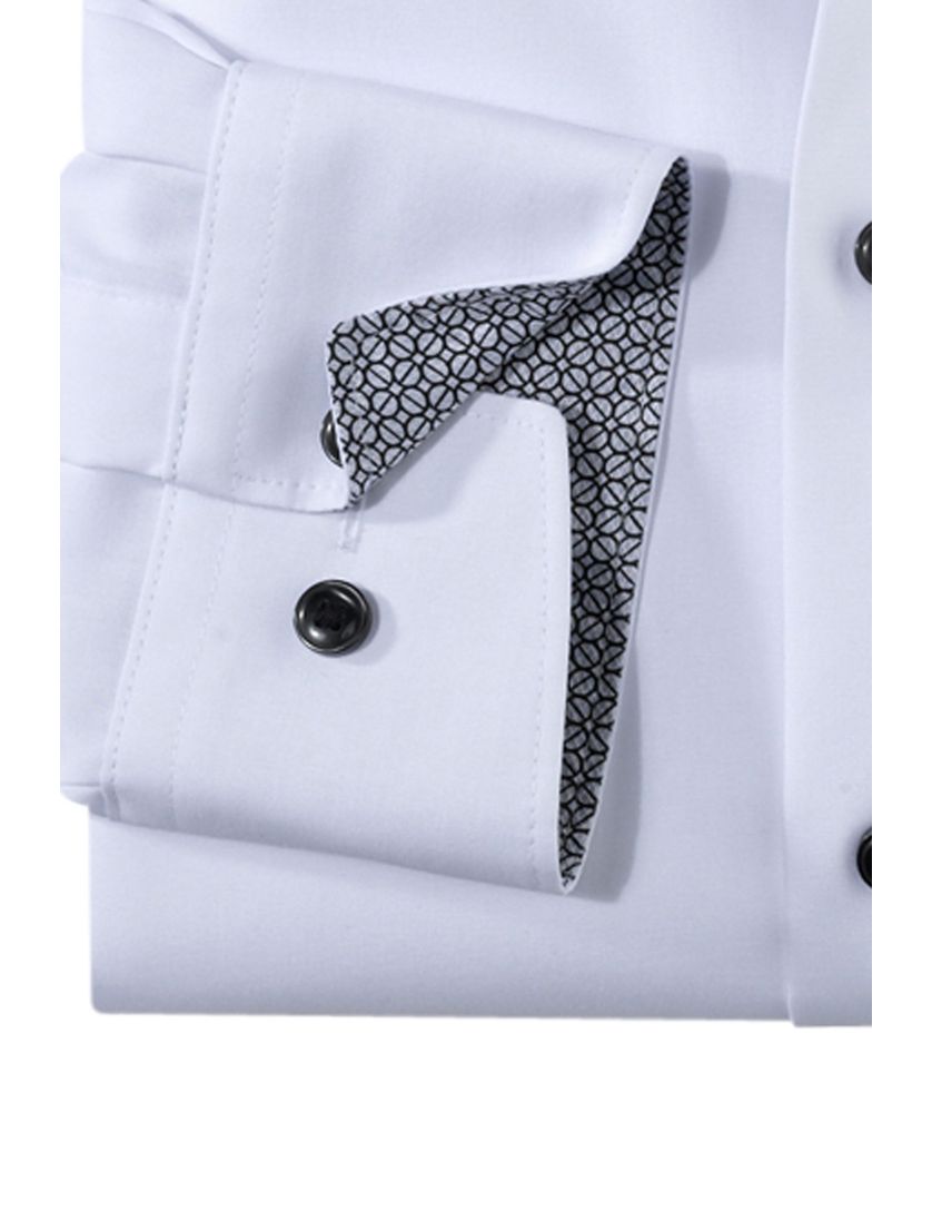 Olymp katoenen Luxor overhemd borstzak strijkvrij ml 7