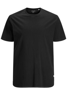 Jack & Jones Jack & Jones T-shirt zwart uni Plus Size