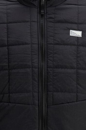 Jack & Jones jas Plus Size zwart kort