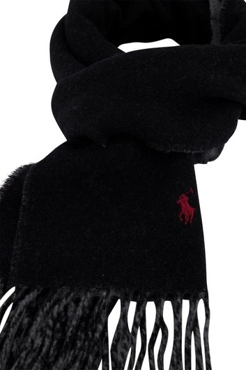 Ralph Lauren sjaal wol zwart