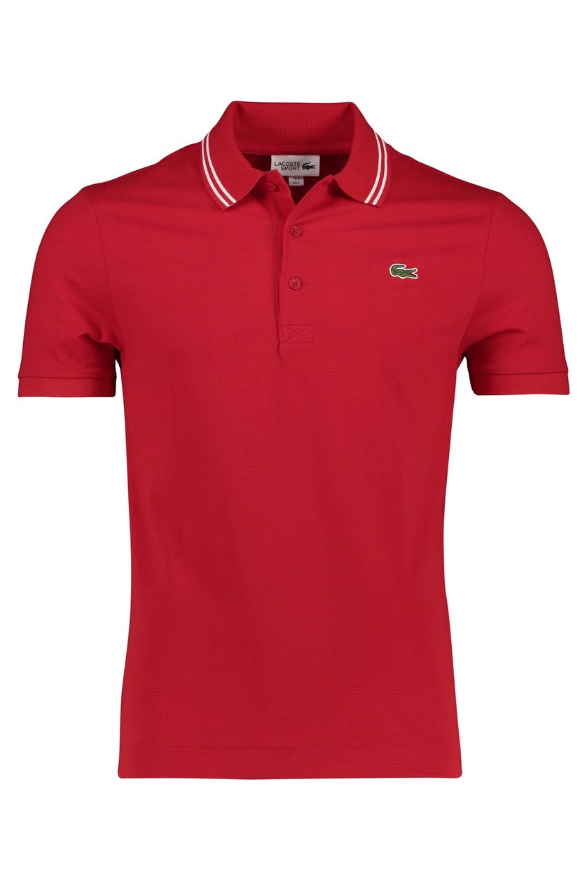 Lacoste polo Sport rood