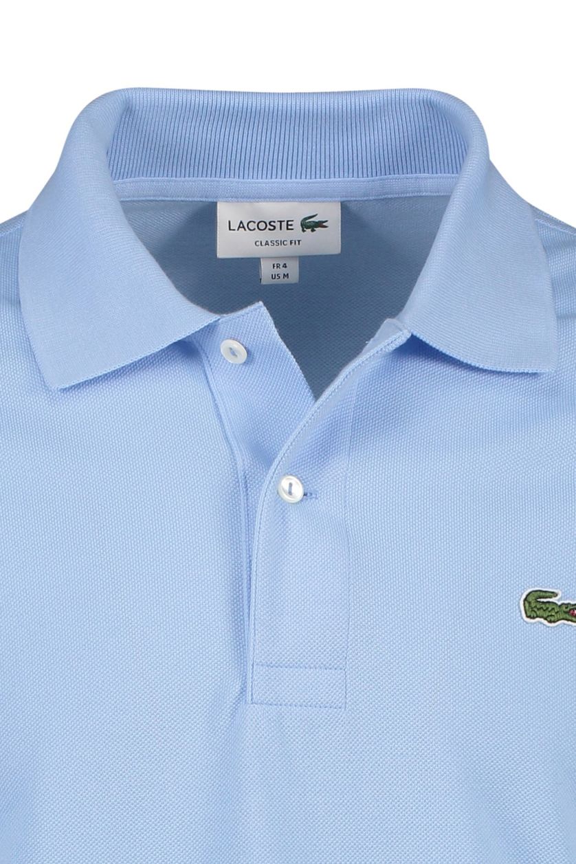 Lacoste poloshirt Classic Fit lichtblauw