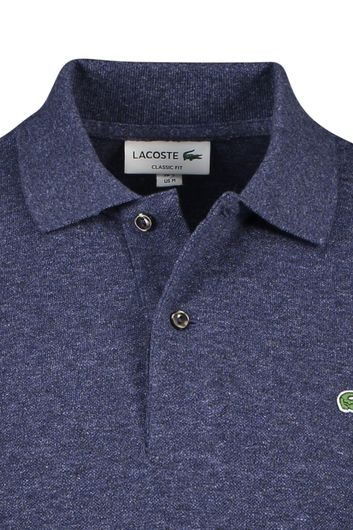 Lacoste polo Classic Fit navy melange