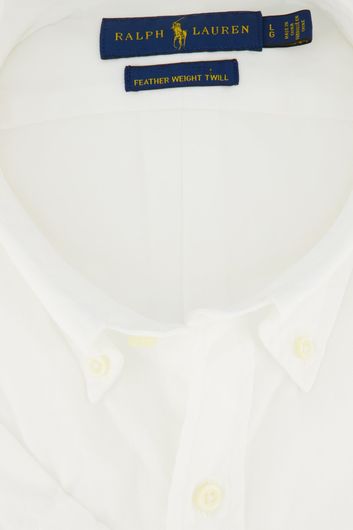 Korte mouwen overhemd Ralph Lauren witBig & Tall
