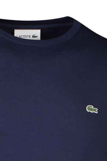Regular Fit t-shirt Lacoste  donkerblauw