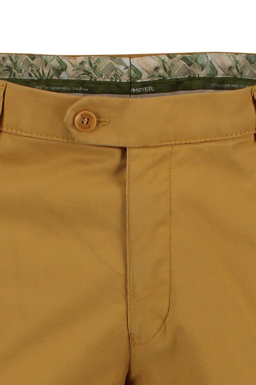 Meyer pantalon New York mosterdgeel
