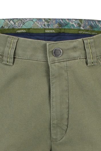 Meyer pantalon Dublin olijfgroen