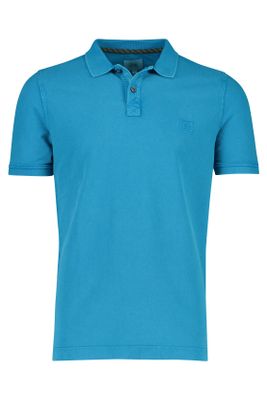 Camel Active Camel Active polo Raw Dyed blauw