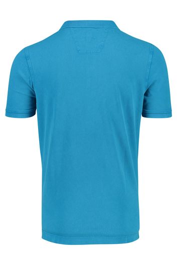 Camel Active polo Raw Dyed blauw