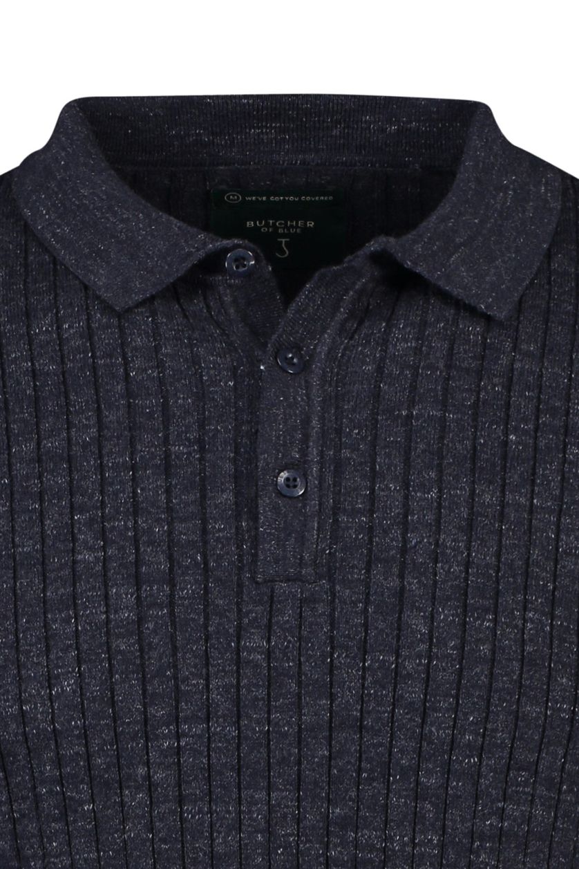 Donkerblauwe polo Butcher of Blue