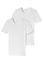 Schiesser t-shirt Schiesser ondergoed aanbieding wit effen 2-pack