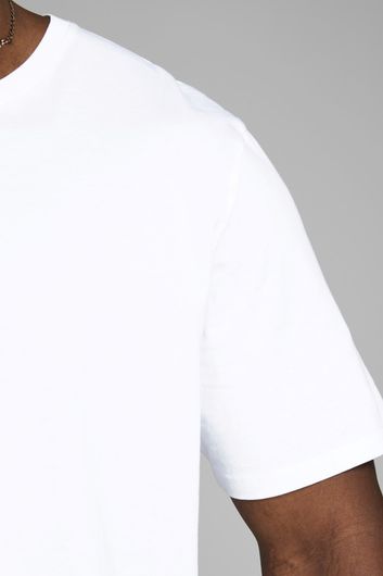 Jack & Jones wit T-shirt Plus Size