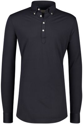 John Miller Overhemd John Miller mouwlengte 7 zwart