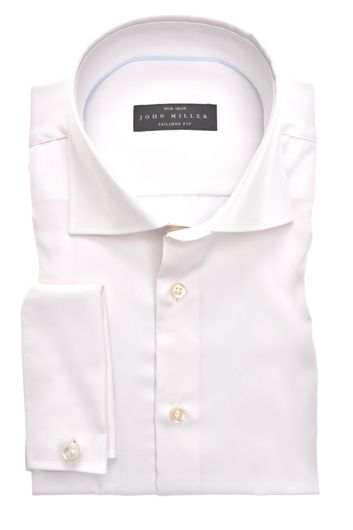Tailored Fit John Miller overhemd wit