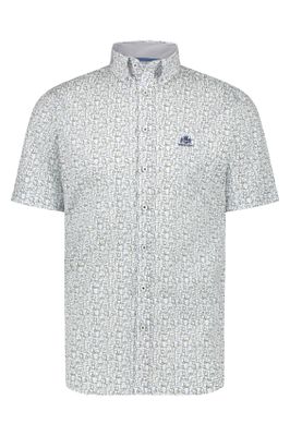 State of Art Overhemd korte mouw State of Art button down