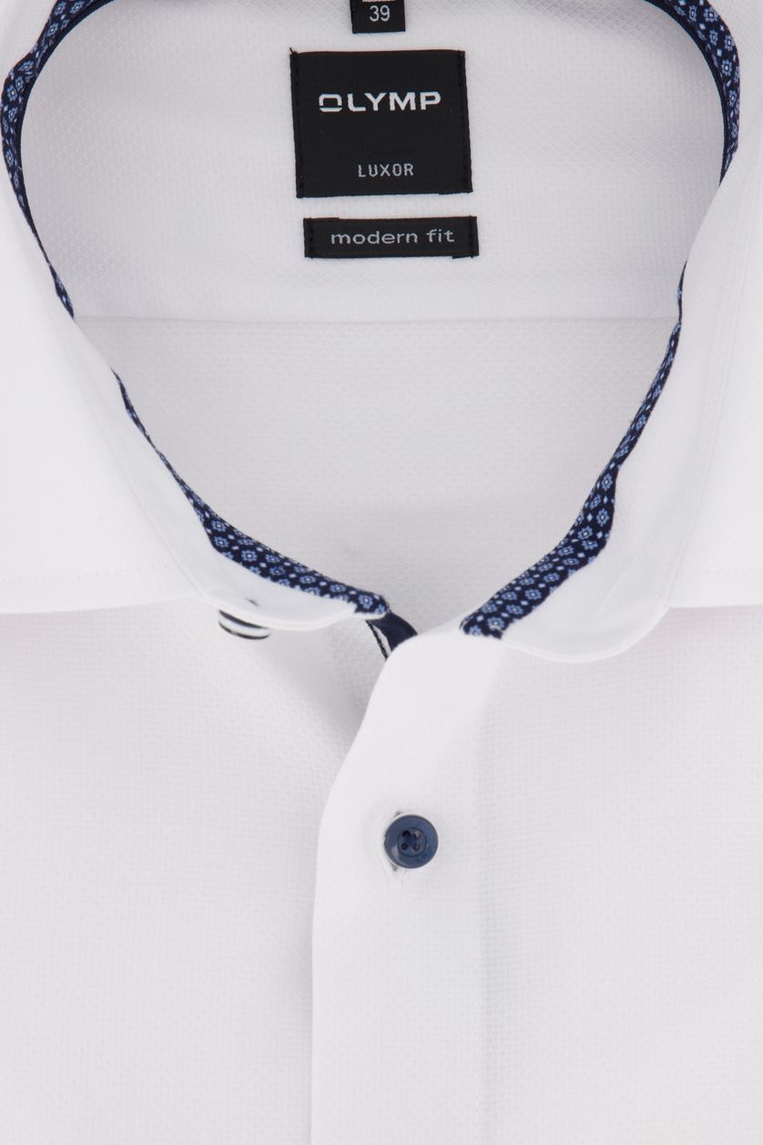 Olymp overhemd mouwlengte 7 Modern Fit wit