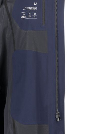 Donkerblauwe jas UBR Sky Fall coat