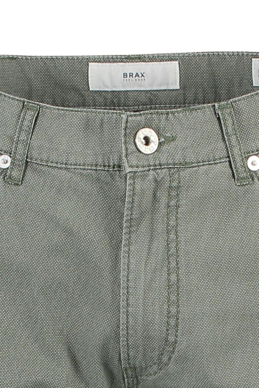 Broek 5-pocket groen Brax Chuck