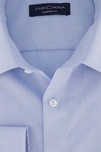Casa Moda overhemd mouwlengte 7 Comfort Fit lichtblauw
