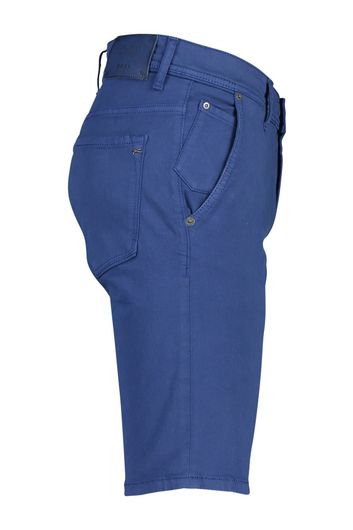 Brax short Hi-Flex 5-pocket blauw