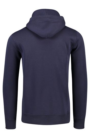 Donkerblauwe hoodie Gant