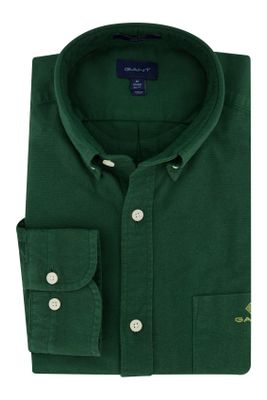 Gant Overhemd Gant Regular Fit groen