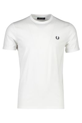 Fred Perry T-shirt Fred Perry wit ronde hals
