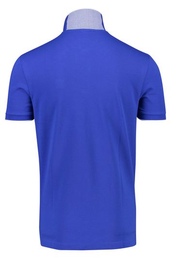 Poloshirt Hugo Boss Parlay blauw